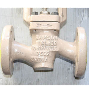 Válvulas de Control de Presión Samson 3241, Válvula de Globo con Posicionador 3730 y Actuador 3277, Regulador 4708 para Control Total de la Válvula - Product Image 4