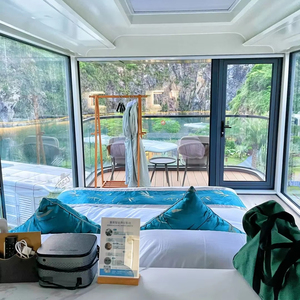 <span class=keywords><strong>Casa</strong></span> prefabbricata con struttura <span class=keywords><strong>in</strong></span> acciaio personalizzabile eccellente intelligente cialda di mele Desert Bloom baccs longevità capsula rustica Villa officina - Product Image 6