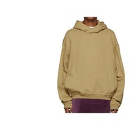 Vente en gros – Sweat à capuche personnalisé avec logo, 100 % coton biologique de haute qualité, coupe oversize, 460 grammes, style vintage délavé à l'acide