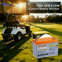 Batería LiFePO4 de Alta Capacidad 36V 100AH Grado A 6000 Ciclos para Carrito de Golf con BMS Inteligente RS485, Conector Anderson, Certificación CE RoHS IP67, Servicio OEM ODM