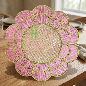 Napperons en corde de papier, prix de gros, tailles personnalisables, variété de couleurs, pour la décoration de table à manger, décoration de table de Noël - Product Image 1