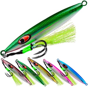 Nuovo Prezzo all'Ingrosso 20g 30g 40g 60g 80g 100g 5 Colori Esche Artificiali Rigide 3D <span class=keywords><strong>con</strong></span> Occhi per <span class=keywords><strong>Pesca</strong></span> <span class=keywords><strong>in</strong></span> Acque Profonde <span class=keywords><strong>con</strong></span> Ami Ausiliari - Product Image 1