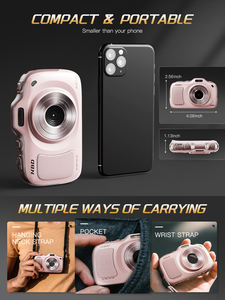 NBD 4K Cámara Grabar Vlogging Videocámaras <span class=keywords><strong>Fotografía</strong></span> 16x Zoom Foto Retro Cámara <span class=keywords><strong>digital</strong></span> compacta Regalo Cámara Linda - Product Image 4