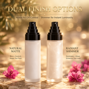 MLM Vegan <b>Waterproof</b> Makeup Setting Mist Spray 100ml Long Wear Shimmer Glitter Oil-Control Makeup Fixer for All Skin - Product Image 5