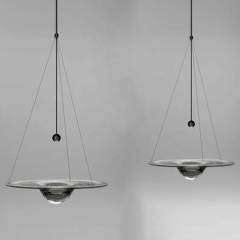 Nieuwe Collectie 10 Inch Ronde Wonderglass Verticale Hanger Lamp Led Momento Hanger
