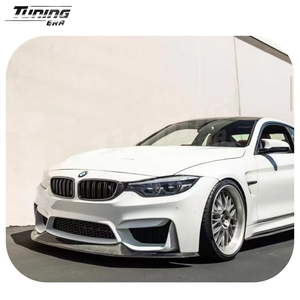 Produit phare : Lame <span class=keywords><strong>avant</strong></span> en fibre de carbone style <span class=keywords><strong>RS</strong></span>-C pour BMW M3 F80 M4 F82, pièce complémentaire pour kit de conversion et de mise à niveau - Product Image 5
