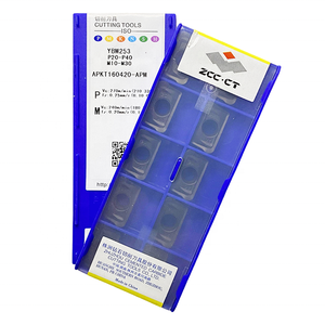 ZCC APKT YBM253 APKT160420 APM 硬质合金刀片 CNC车刀 车床刀具 硬质合金齿形梯形刀片 - Product Image 1