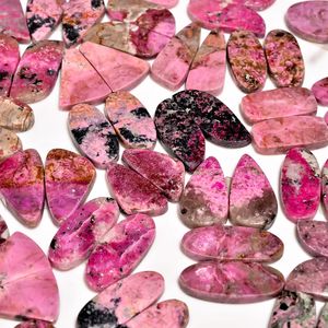 หินควอตซ์ cobalto calcite ดีไซน์ใหม่บริสุทธิ์ Cabochon หลวมส่งออกอินเดียสำหรับการทำเครื่องประดับธรรมชาติ - Product Image 4
