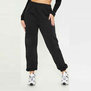Women Sports Pants <b>Polyester</b>/Cotton Blend Fleece Lightweight Soft Eco-Friendly <b>Tracksuit</b> Bottoms Drawstring Waist Jogger Pants - Product Image 1