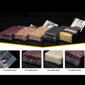 大米袋透明真空袋 PA/NY 材质一次性米砖谷物平底封口袋方型谷物包装 - Product Image 2