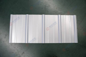 사다리꼴 지붕판 롤 성형기 철 지붕판 롤 성형기 - Product Image 6