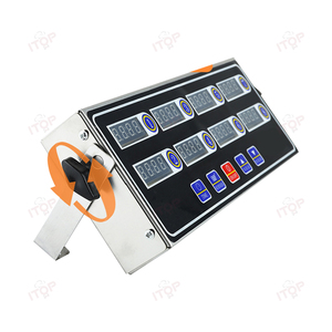 Moq10 8 kênh nhà hàng nhà bếp calculagraph cơ khí thép không gỉ phí kỹ thuật số hẹn giờ temporizad - Product Image 1
