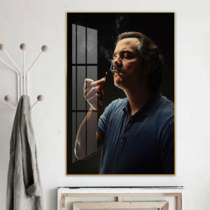 Pablo Escobar pittura Rapper wall art ritratto stampe e poster stile Pop per la casa soggiorno camera da letto decorazione tela - Product Image 3