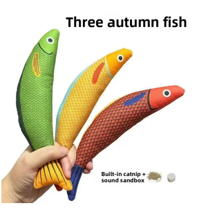 Juguetes para mascotas Flopping Fish <span class=keywords><strong>Moving</strong></span> Cat Kicker Floppy Fish Animal Toy Wiggle Fish <span class=keywords><strong>Catnip</strong></span> Motion Kitten Juguetes interactivos para gatos - Product Image 2