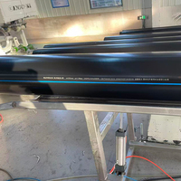 Tuyaux d'alimentation en eau industriels en HDPE de haute qualité, tubes en plastique haute pression, durables, flexibles, écologiques, soudage bout à bout ISO4427