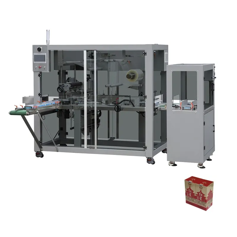 ZJ-Y480 Six-sided hot-type new high-speed transparent film three-dimensional packaging machine