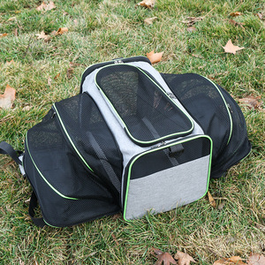 Kinghon 3 in 1 Multi-functional Expandable Folding Mesh Breathable Leisure Pet Handheld Expandable Travel Bag - Product Image 3