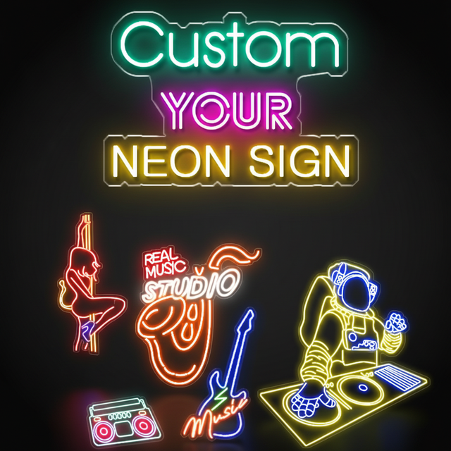 Koncept Dropshipping Free Design Neon Signs Supplier Rebow Custom Neon Sign Light Led