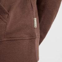 Sudadera con capucha y logotipo personalizado para hombre Sudadera con capucha Slub Terry Sudadera con capucha básica y bolsillo canguro
