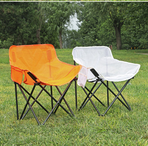 Nouveau pliable robuste Portab évidé Portable pêche en plein air plage chaise pliante Camping vide Net tissu lune chaise - Product Image 6