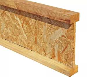 Viga de Madera Contrachapada <span class=keywords><strong>OSB</strong></span> Impermeable con Material de Pino, 12 mm de Espesor, Superficie Acabada para Uso en Pisos Interiores - Product Image 3