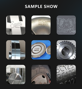 Máquina marcadora láser perfecta para escritorio, Manual, metal, acero, número Vin, matriz de puntos eléctricos, placa de identificación de metal, grabado - Product Image 3