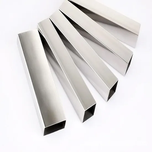 Tuyaux carrés en acier inoxydable laminé à froid 316L 430 pour le traitement de l'eau dans le secteur pétrolier et gazier - Product Image 1