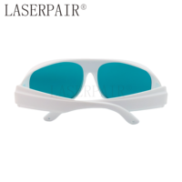 Lunettes de sécurité laser en polycarbonate certifiées ANSI Z87.1 650nm694nm Haute protection pour les machines laser de beauté et de soin de la peau Protection des yeux