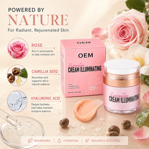 Proveedor de <span class=keywords><strong>Crema</strong></span> Facial Blanqueadora, Hidratante y Antienvejecimiento con Logotipo Personalizado, <span class=keywords><strong>Crema</strong></span> Facial Vegana Iluminadora de Marca Blanca para Mayoristas y Distribuidores - Product Image 3
