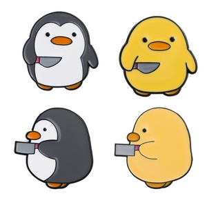 Factory Directly Sale <b>Pins</b> Badge Custom Cartoon Blank Cute Animal <b>Hat</b> Decoration Metal Soft Enamel <b>Pin</b> Duck - Product Image 1