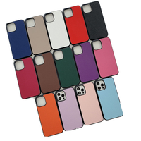 Coque de téléphone portable antichoc motif litchi couleur unie pour iPhone 17 Pro Max 16E 15 Plus 14 13 12 11 – Vente en gros