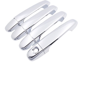 Couvercle de poignée de porte chromé en ABS, garniture extérieure, accessoires de style pour voiture Toyota Camry XV50 2012 2013 2014 2015 <span class=keywords><strong>2016</strong></span> 2017 - Product Image 1