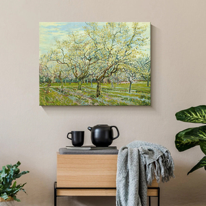 Impresión en Lienzo <span class=keywords><strong>de</strong></span> Arte Mural Moderno, Reproducción <span class=keywords><strong>de</strong></span> la Pintura Huerto Blanco <span class=keywords><strong>de</strong></span> Vincent <span class=keywords><strong>Van</strong></span> <span class=keywords><strong>Gogh</strong></span>, Decoración para Sala <span class=keywords><strong>de</strong></span> Estar y Hogar - Product Image 2