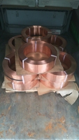 Feuille d'aluminium de chute de maille de bobine de fil de cuivre d'ASTM C10400 C10500 C10700