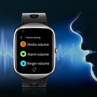 Reloj 4G para ancianos, alarma de detección de caídas, reloj inteligente LTE, pulsera GPS resistente al agua, tarjeta SIM, Wifi, seguimiento, reloj GPS