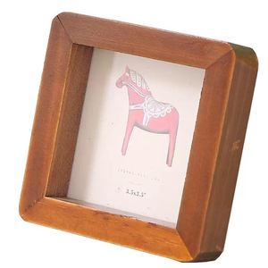 <span class=keywords><strong>Cadre</strong></span> <span class=keywords><strong>photo</strong></span> carré en bois massif 3,5x3,5 cm, couleur miel, vente en gros, mini <span class=keywords><strong>cadre</strong></span> <span class=keywords><strong>photo</strong></span>, MOQ 300 pièces, directement de l'usine - Product Image 1