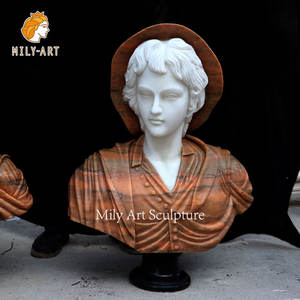 Statue de tête de <span class=keywords><strong>femme</strong></span> <span class=keywords><strong>en</strong></span> <span class=keywords><strong>marbre</strong></span> naturel, taille humaine, décoration de pièce, sculpture de <span class=keywords><strong>femme</strong></span>, <span class=keywords><strong>buste</strong></span> <span class=keywords><strong>en</strong></span> <span class=keywords><strong>marbre</strong></span> - Product Image 6