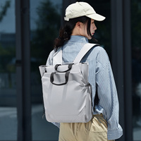 Mochila Minimalista Unisex de Poliéster con Acabado de Alta Gama, Bolsa de Viaje Multifuncional, Gran Capacidad, Bolso para Portátil, Impermeable