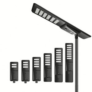 ไฟถนนโซลาร์เซลล์ LED แบบรวม IP65 พร้อมแบตเตอรี่และรับประกัน 5 ปี สำหรับใช้งานบนถนน - Product Image 1