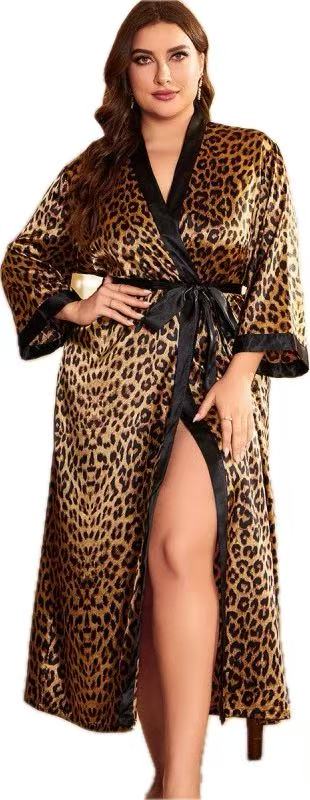 Golden leopard print