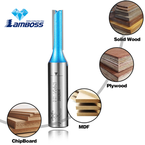 <span class=keywords><strong>Fraise</strong></span> droite durable Lamboss OEM ODM <span class=keywords><strong>extra</strong></span> <span class=keywords><strong>longue</strong></span> personnalisée en carbure pour le travail du bois - Product Image 2
