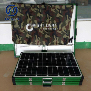 Panel Solar Plegable de 60W 80W 100W 120W 150W 12V, Venta Directa de Fábrica en China - Product Image 2