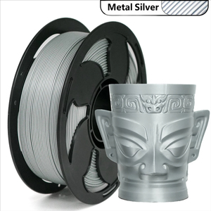OEM ODM Silk <b>PLA</b> Filament 1KG 1.75mm Gold Silver Copper Metal FDM 3D Printing Filament With Spool Filamento - Product Image 4