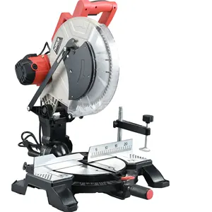 HM1246 GS Sertifikasi 305Mm Potong Saw Tunggal Bevel Woodworking Mitre Saw Machine