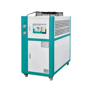 Refrigerador de água industrial refrigerado a ar de fábrica 5hp, equipamento de refrigeração por moldagem por injeção de 3 toneladas, refrigerador de água industrial
