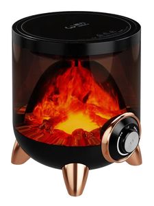 Mới 3D mô phỏng ngọn lửa thông minh bằng giọng nói điện nóng nhanh sợi carbon trà nấu bếp tiết kiệm năng lượng làm bằng nhựa - Product Image 6