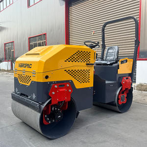 VIBROPAC Wegmini-trilroller, licht compacteerapparaat, 2 ton dubbeltrommelwegroller - Product Image 2