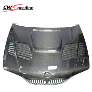 CAPÓ DE MOTOR DE FIBRA DE CARBONO ESTILO <span class=keywords><strong>GTR</strong></span> para <span class=keywords><strong>BMW</strong></span> SERIE 3 <span class=keywords><strong>E46</strong></span> 2D 4D KIT DE CARROCERÍA - Product Image 1