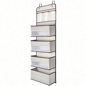 Organisateur mural pliable à 4 fenêtres transparentes, à suspendre, moderne, durable, en métal, pour salle de bain, fourni directement par l'usine - Product Image 2