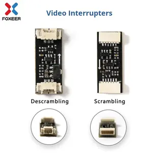 Foxeer FPV Video Scrambler, <span class=keywords><strong>brouilleur</strong></span> vidéo en plastique, accessoire de cryptage et de décryptage, moule privé, pièces de drones de course RC, origine Chine - Product Image 2